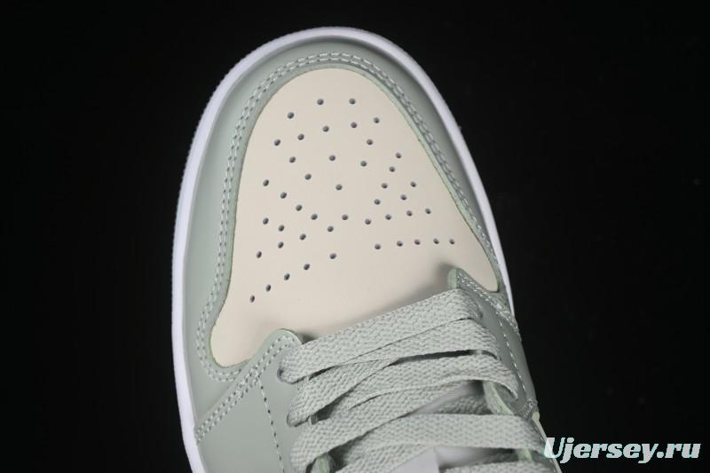 Nike Air Jordan 1 Low AJ1 Amber Green Low Top Casual Skate Shoes HF4078-100