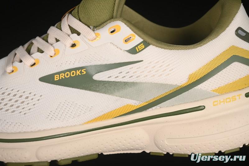 Brooks Ghost 15 Low-Cut Breathable Cushioned Support Casual Running Shoes - 1203801B112