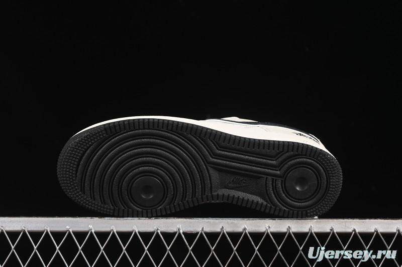 Nike Air Force 1 '07 Low Stussy Collaboration White Gray Casual Sneakers - KK1988-093