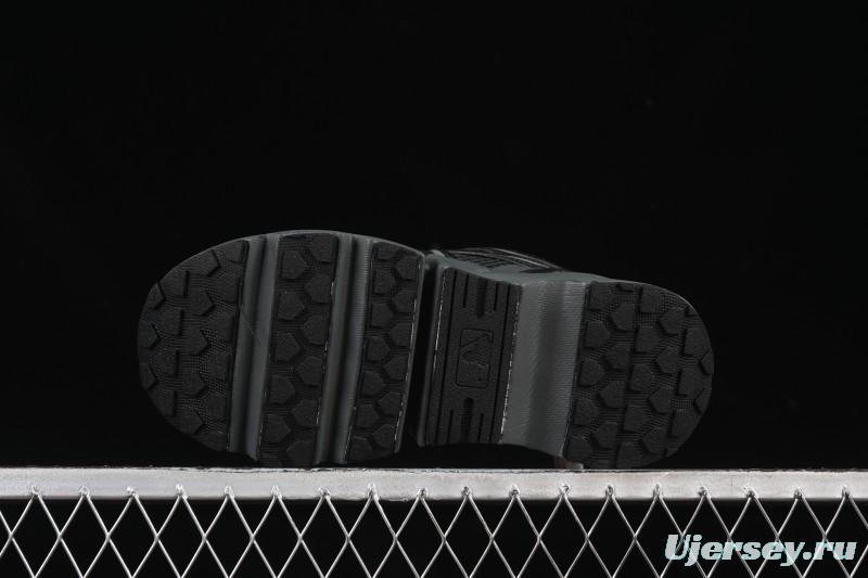 New York Yankees MLB Dome Runner Thick Sole Hollow Out Height Increasing Casual Running Shoes - 3ARND015N50BKS