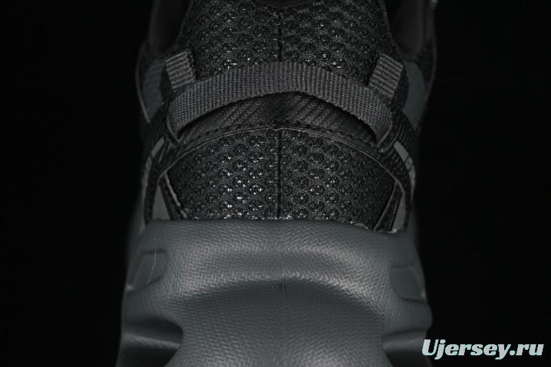 New York Yankees MLB Dome Runner Thick Sole Hollow Out Height Increasing Casual Running Shoes - 3ARND015N50BKS