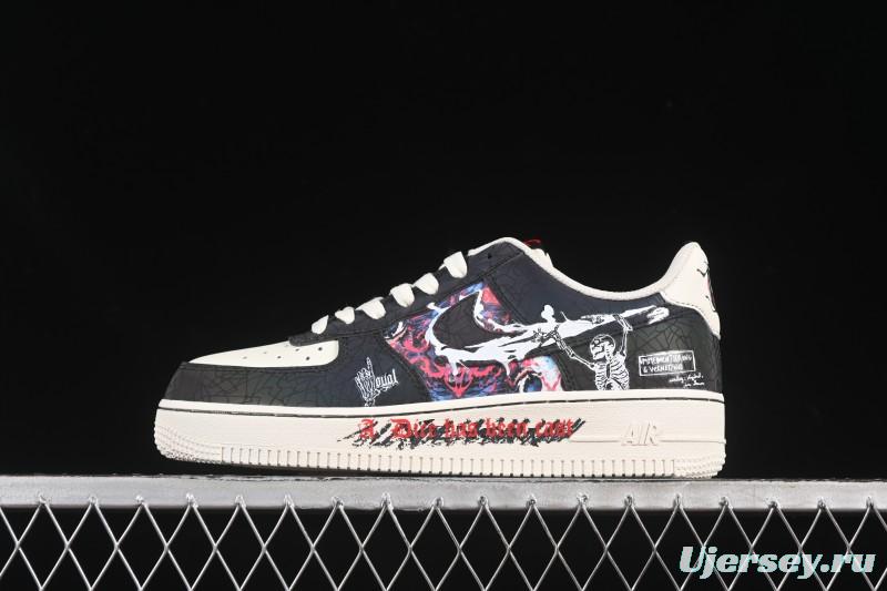 Nike Air Force 1'07 Low Happy To End Casual Sneakers - DY2032-320