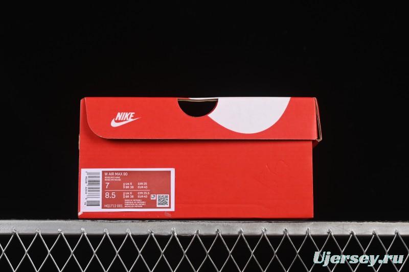 Nike Air Max 90 Retro Running Shoes with Visible Air Cushion - HQ1712-001