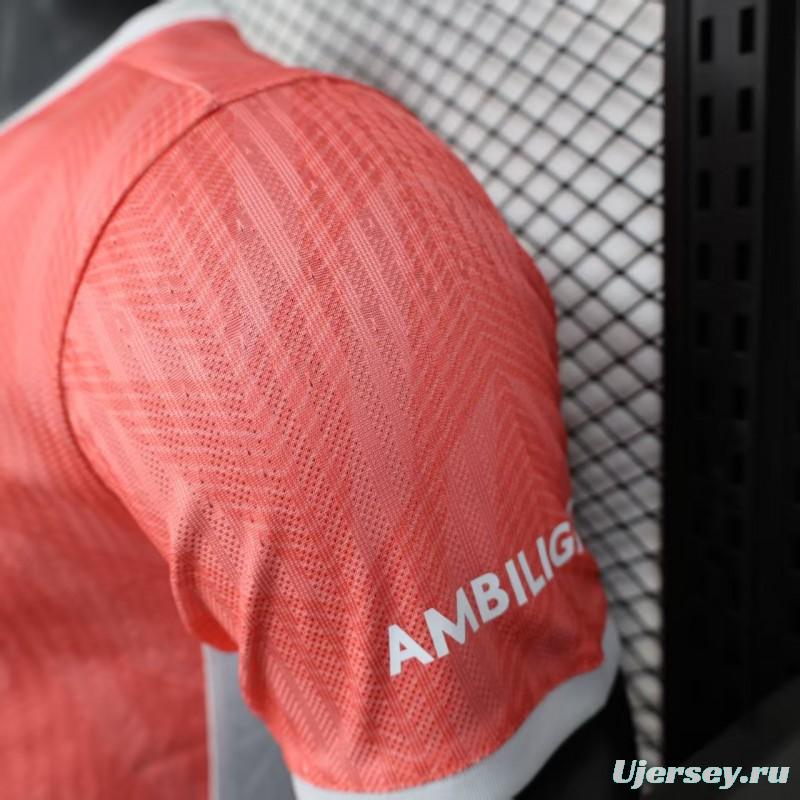 Player Version 25/26 Barcelona Pink with White Trim Jersey