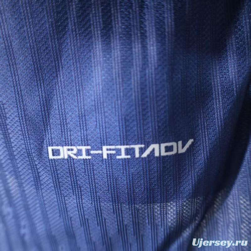 Player Version 25/26 Barcelona Blue with Red and Light Blue Diagonal Stripe Jersey