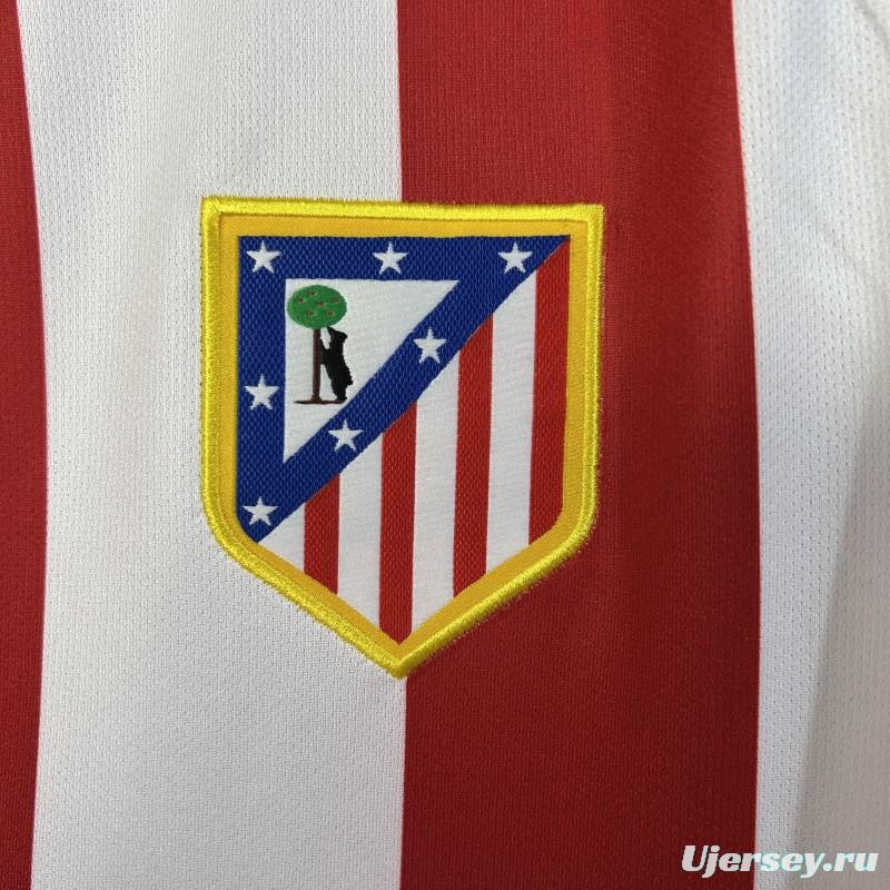16/17 Retro Atletico Madrid Home Jersey
