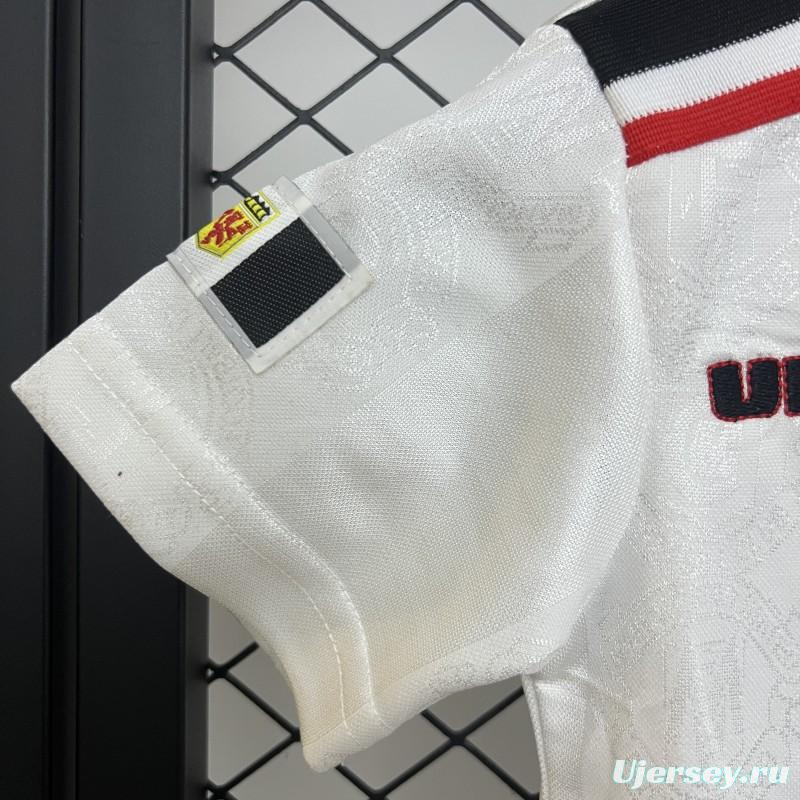 Retro 97/98 Kids Manchester United Away Size 16-28 Jersey