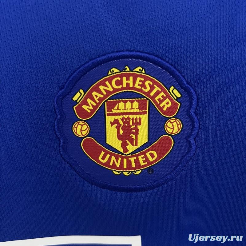 Retro 08/09 Kids Manchester United Away Size 16-28 Jersey