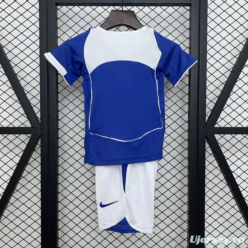 2004 Kids Brazil Away Size 16-28 Jersey