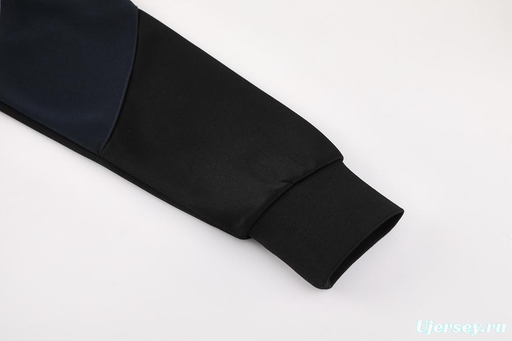 2025 NIKE Black/White Full Zipper Jacket +Long Pants