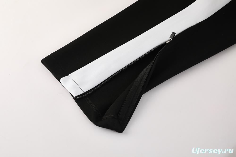 2025 Nike Green/White Full Hoodie Zipper Jacket +Long Pants