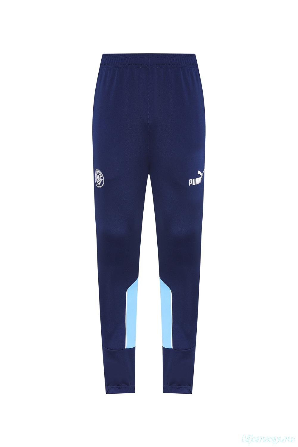 25/26 Manchester City Blue/Navy Full Zipper Jacket +Long Pants