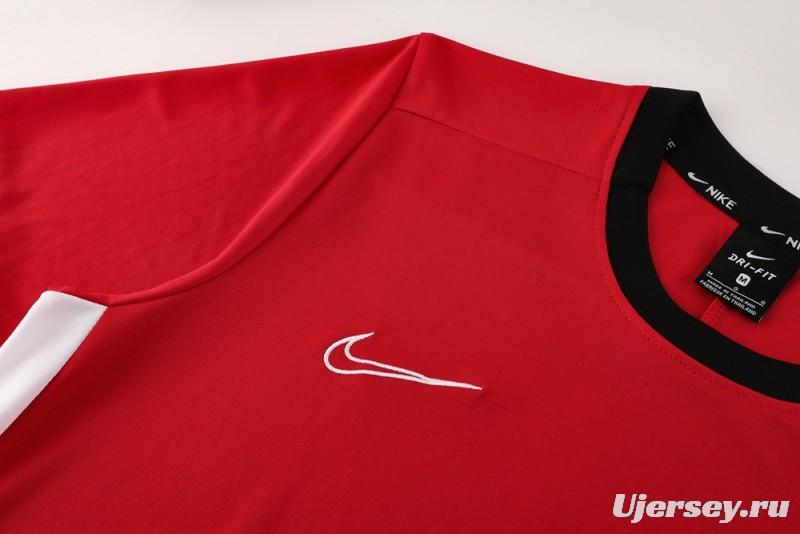 2025 NIKE Red Short Sleeve Jersey + Shorts