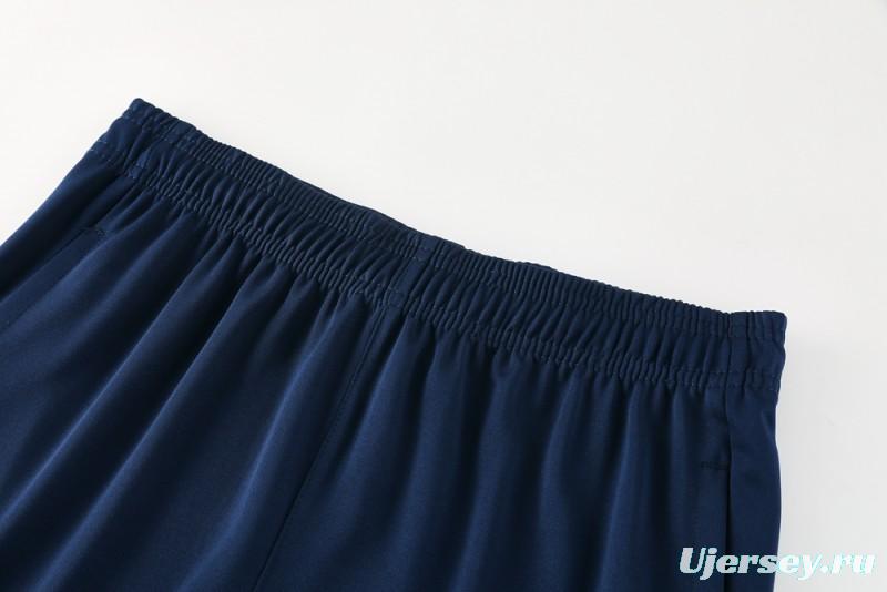 2025 Nike Navy Full Hoodie Zipper Jacket +Long Pants