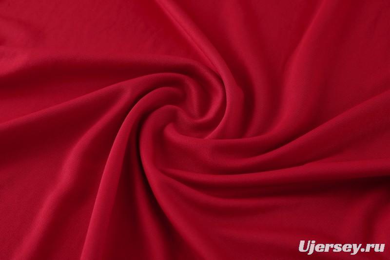 2025 Adidas Red Short Sleeve Jersey+Shorts