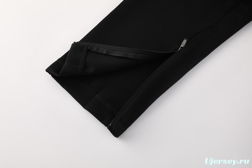 2025 NIKE Black Full Zipper Jacket + Long Pants