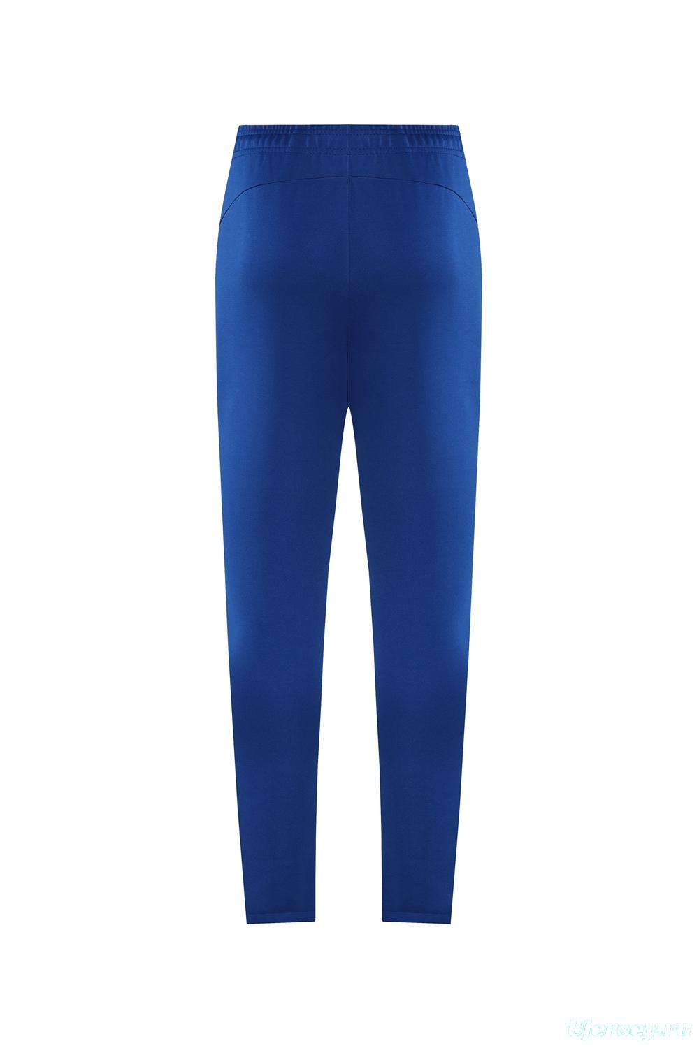 25/26 PSG Blue Full Hoodie Zipper Jacket +Long Pants