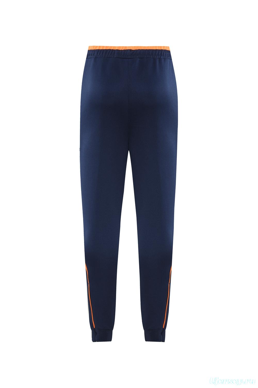 25/26 Real Madrid Navy Full Zipper Jacket +Long Pants