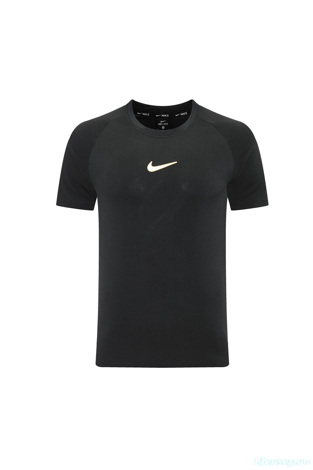 25/26 Nike Black Short Sleeve Jersey+Shorts