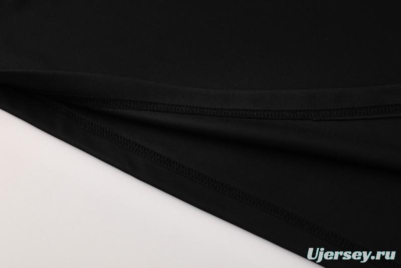 2025 Adidas Black Short Sleeve Jersey+Shorts