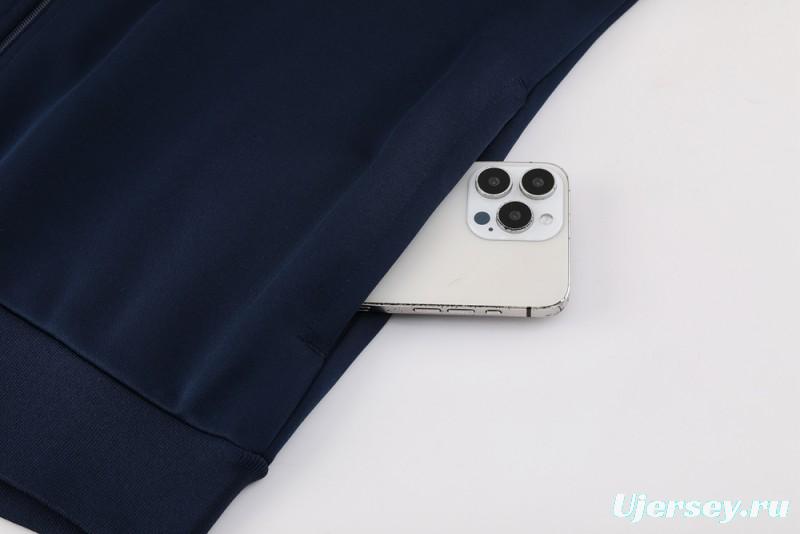 25/26 Arsenal Red/Navy Full Zipper Jacket +Long Pants