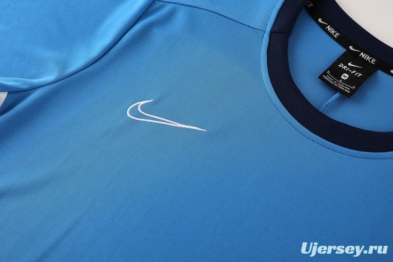 2025 Adidas Blue Short Sleeve Jersey+Shorts