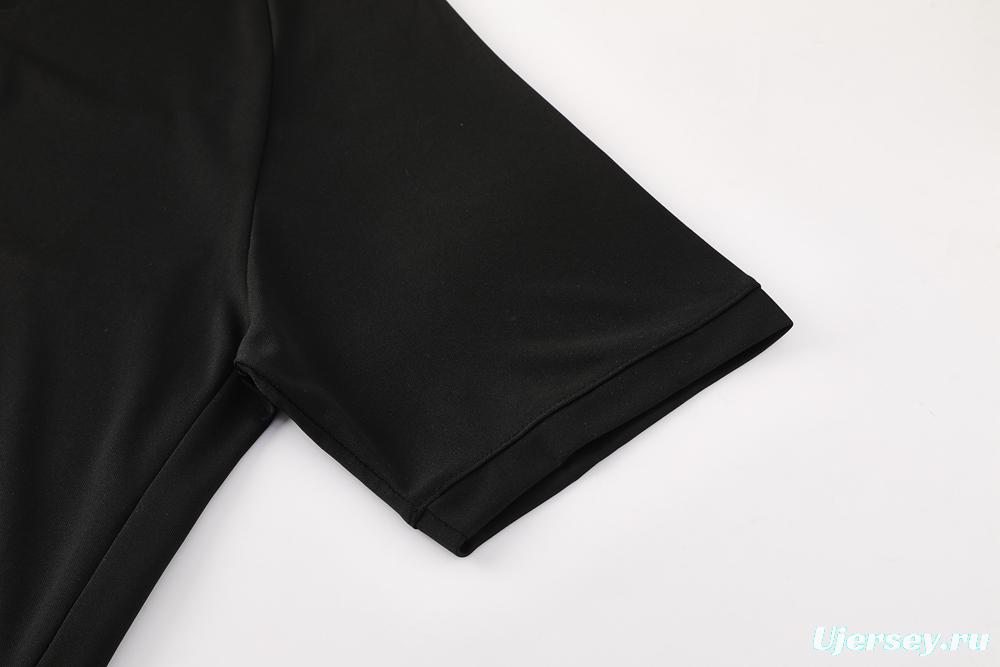 25/26 Nike Black Short Sleeve Jersey+Shorts