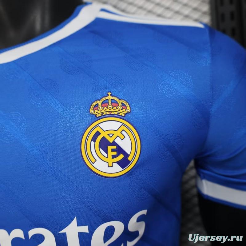 Player Version 25/26 Real Madrid Third Blue Jersey