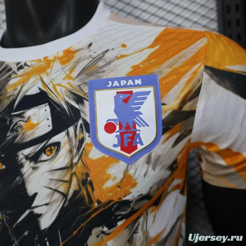 Player Version 2025 Japan Naruto Inspired Design Anime Style Jersey