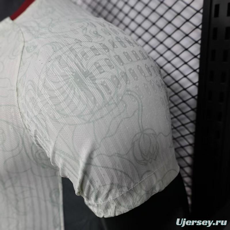 Player Version 2025 China Away WHITE  Jersey