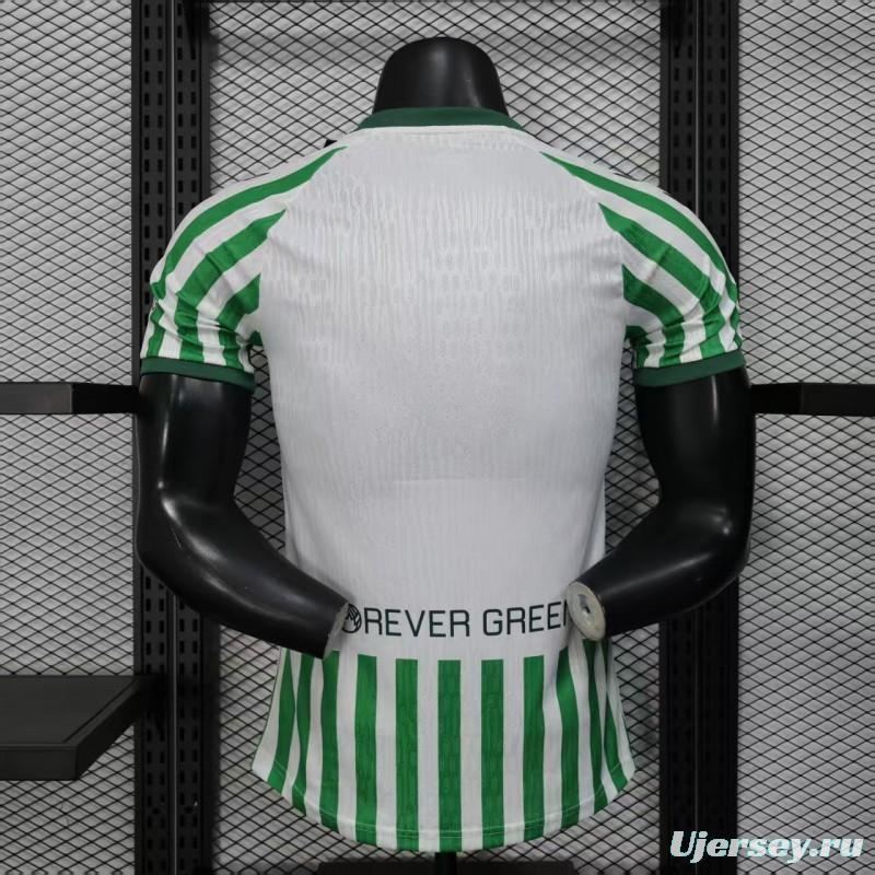Player Version 25/26 Real Betis Home Jersey