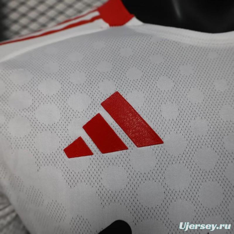 Player Version 25/26 Liverpool Away White Jersey