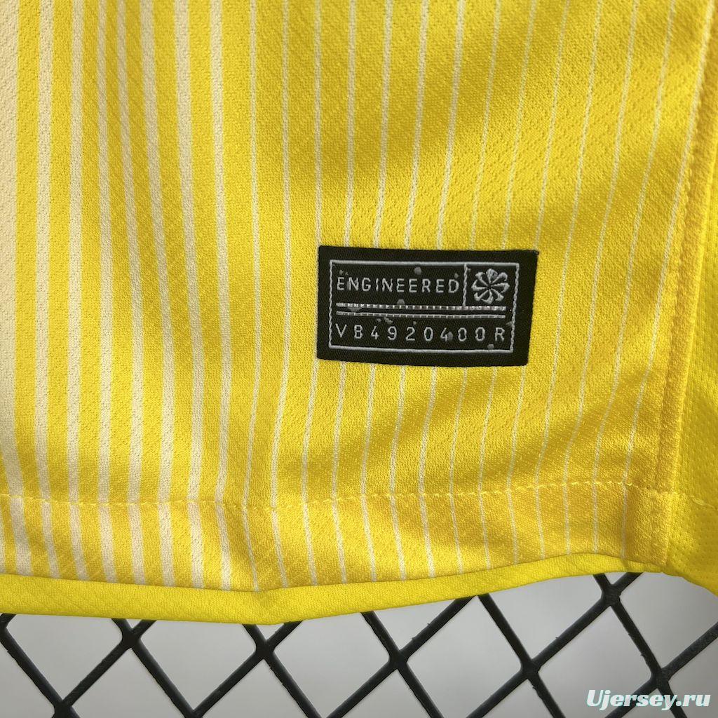 2025/26 Corinthians Yellow Goalkeeper Jersey