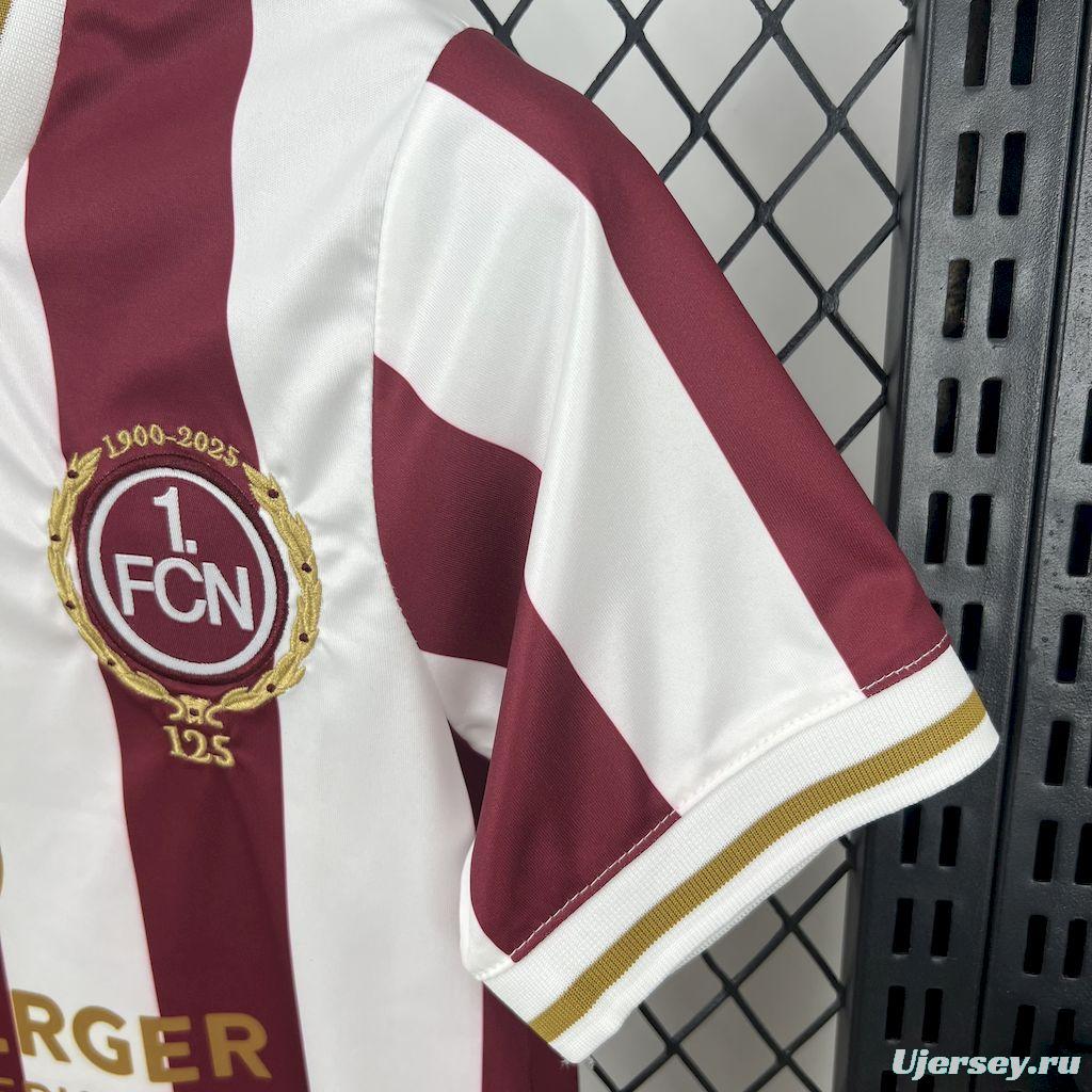 2025/26 Kids 1. FC Nurnberg 125th Anniversary Kit