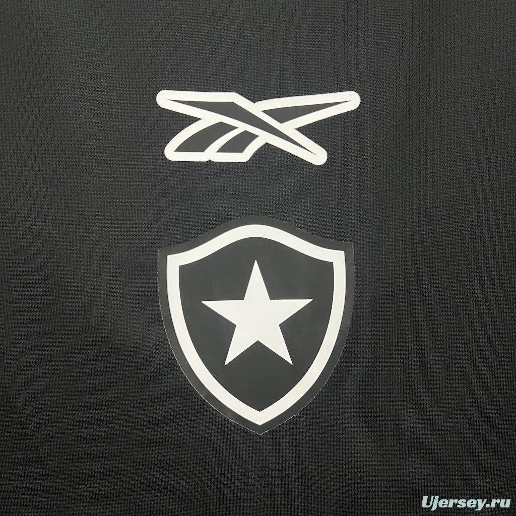 2025/26 Botafogo Black Pre-match Training Jersey Jersey