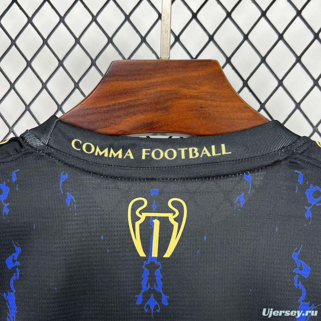 2025/26 Paris Saint-Germain (CAMPEONES DE EUROPA) Red And Blue Jersey