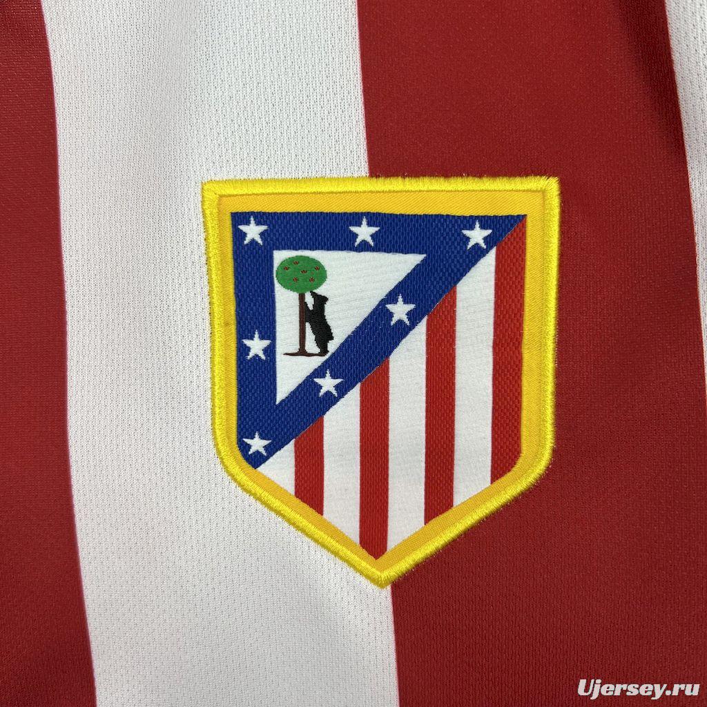 Retro 2016/17 Atletico Madrid Home Jersey
