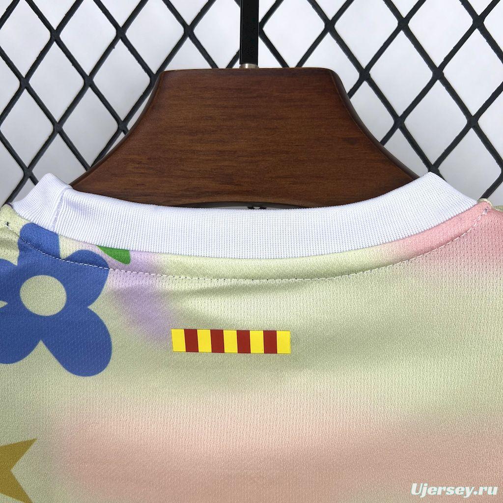2025/26 KidsBarcelona Flower Special Edition Jersey