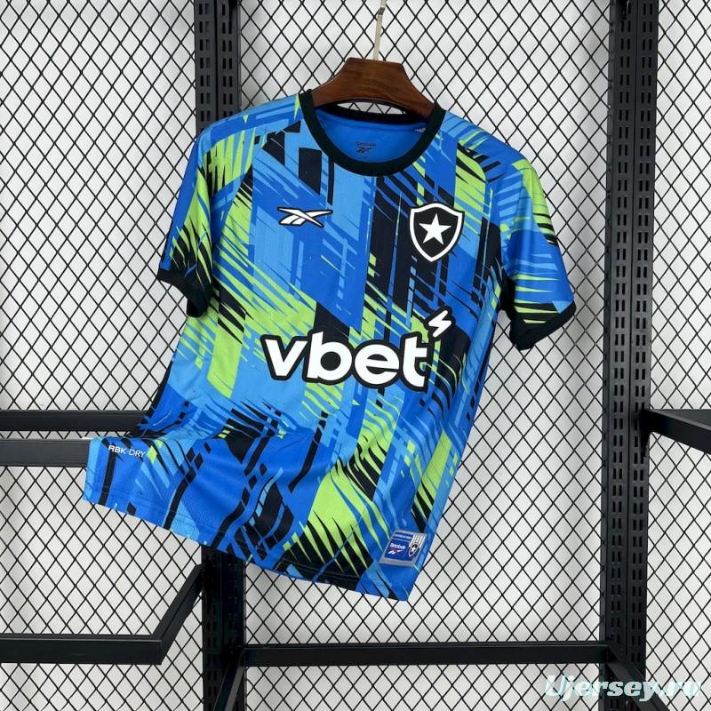 2025/26 Botafogo Blue Goalkeeper Jersey