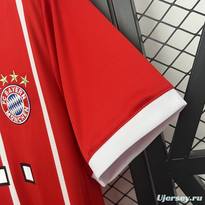 17/18 Retro Bayern Munich Home Jersey