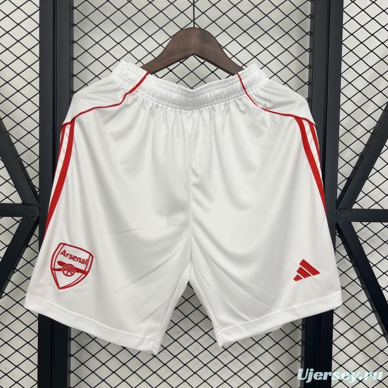 25/26 Arsenal Home Shorts