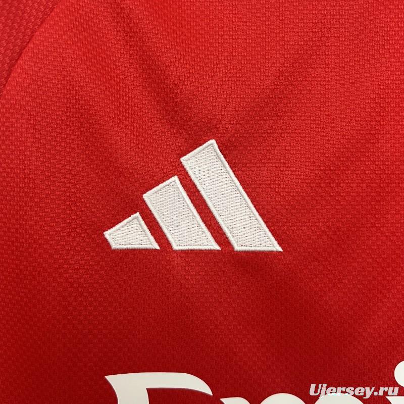 25/26 Long Sleeve Benfica Home Jersey