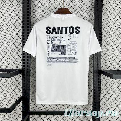 2025/26 Santos Concentração Umbro Masculina Jersey