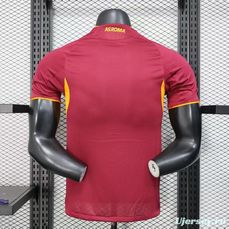 Player Version 25/26 Roma Home Jersey