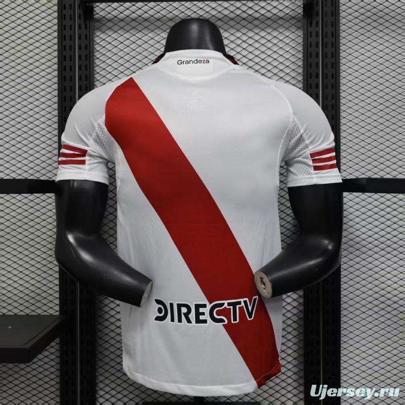 Player Version 25/26 River Plate Home Jersey