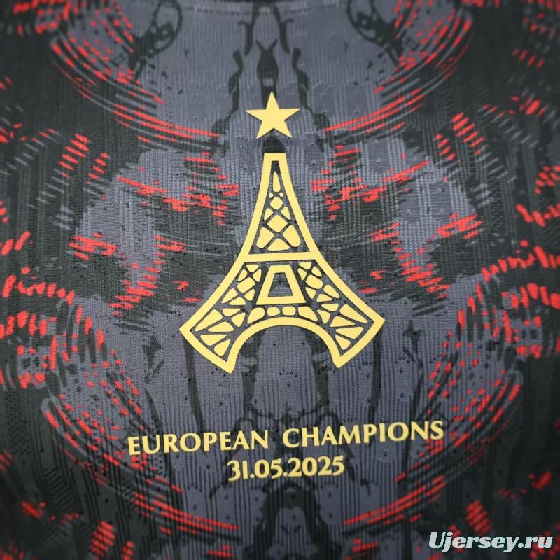 Player Version 25/26 PSG x Comma Football Champion Jersey