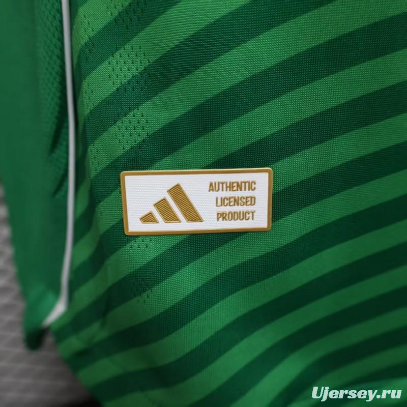 Player Version 25/26 Newcastle United Away Green Jersey