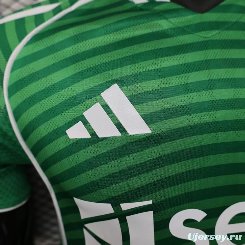 Player Version 25/26 Newcastle United Away Green Jersey