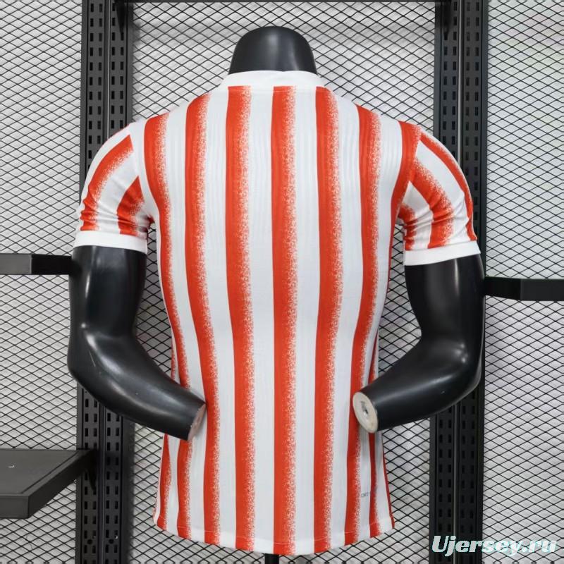 Player Version 25/26 Inter Milan Red/White Stripe Special Jersey