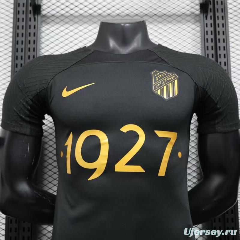 Player Version 25/26 Al-Ahli Champion Black Jersey